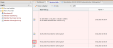 Screenshot der Service-Liste, auf der der automatische Zahlungslauf angezeigt wird. Markierung des Edit-Zeichens.